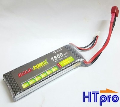 Pin Lipo 7.4V 1800MAh 2S 25C