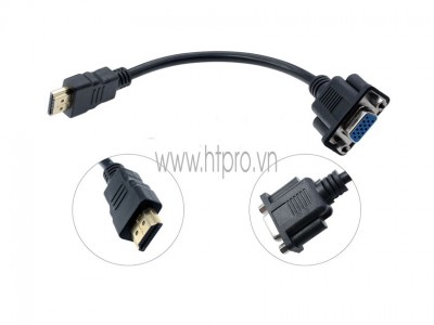 Cáp HDMI-DB15 Male VGA
