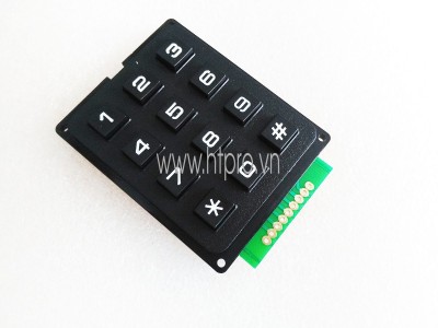 Bàn Phím SCM 12 Nút Bấm Keypad