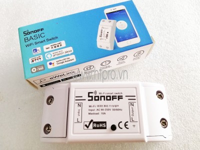 Công Tắc Thông Minh Sonoff Basic Wifi