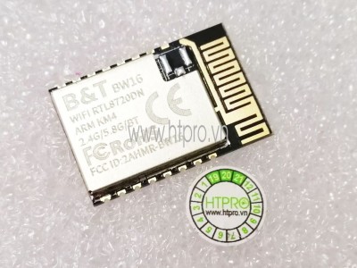 Realtek RTL8720DN 2.4G/5G Dual Bands Wireless and BLE5.0 Combo Module