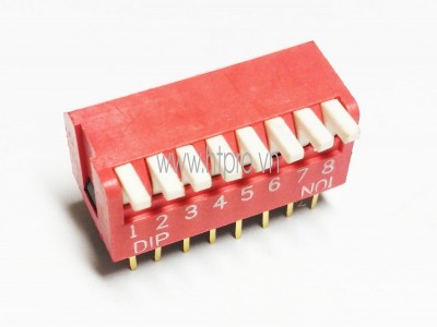 Công tắc Bit CY-2 8P 2.54mm DIP Switch