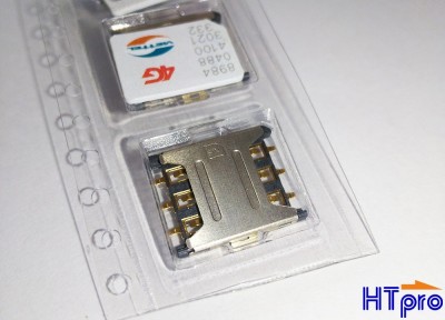 Nano SIM socket 6P