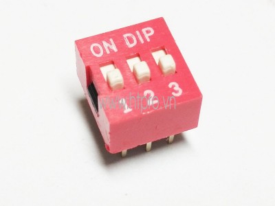 Công tắc Bit 3P 2.54mm DIP Switch