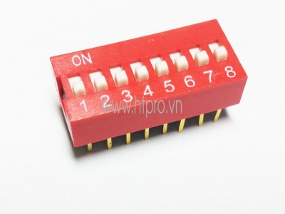 Công tắc Bit 8P 2.54mm DIP Switch