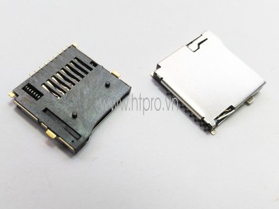 Khay Thẻ Nhớ Micro SD Card socket 9Pin