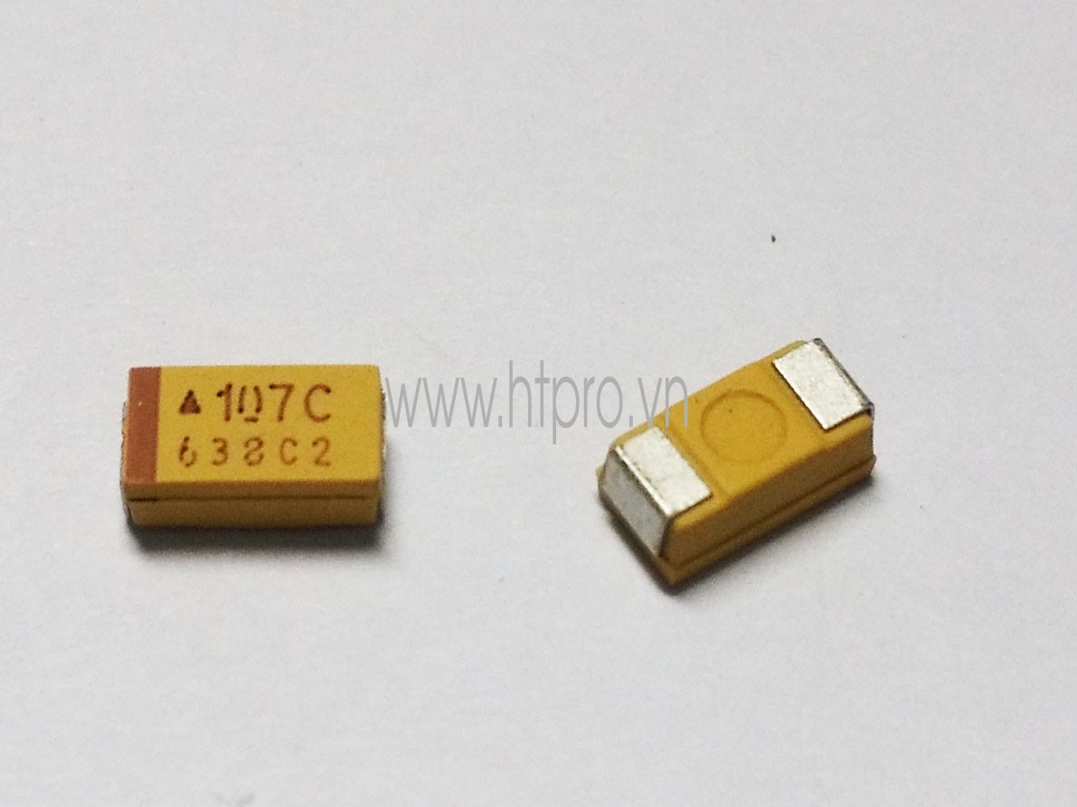 Tụ Tantalum 100uF16V-B 107C