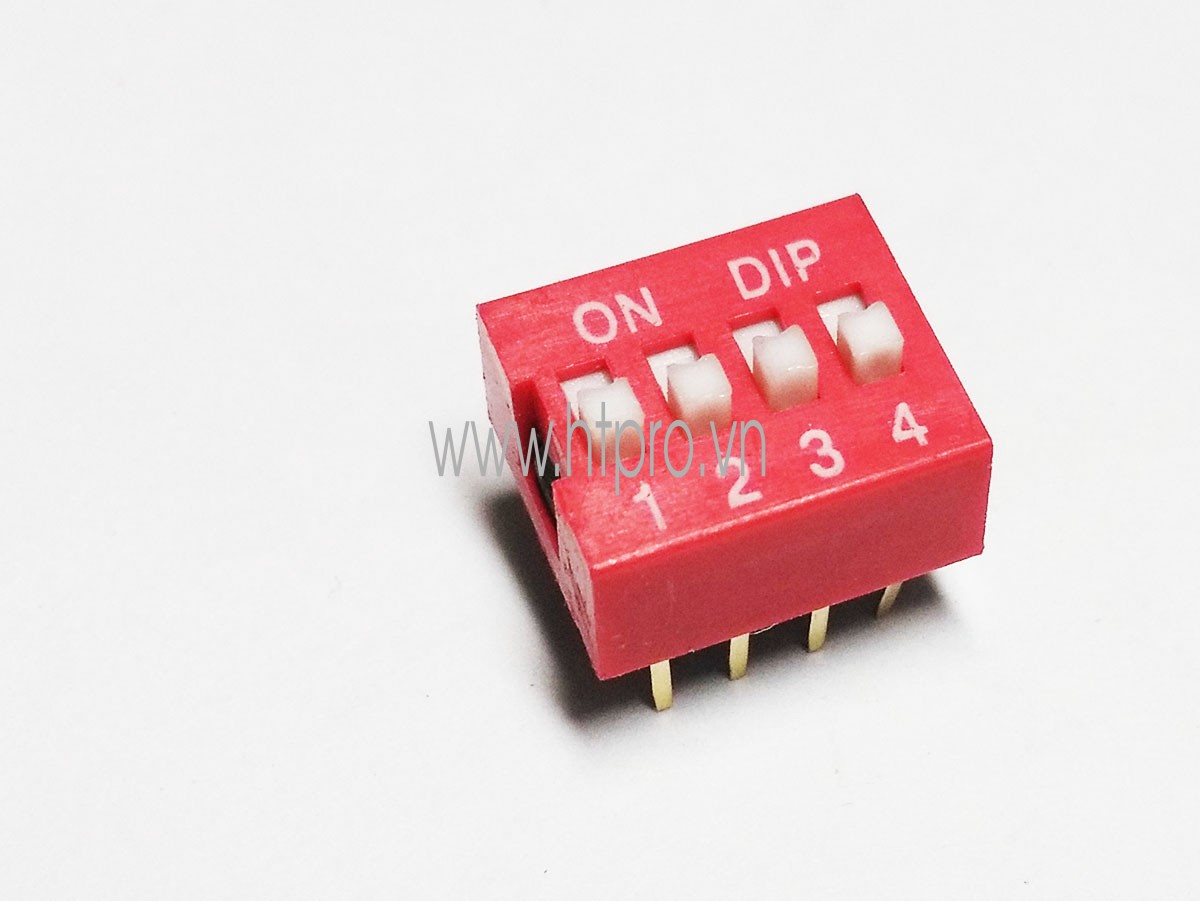 Công tắc Bit 4P 2.54mm DIP Switch