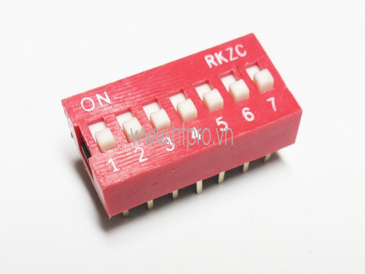 Công tắc Bit 7P 2.54mm DIP Switch