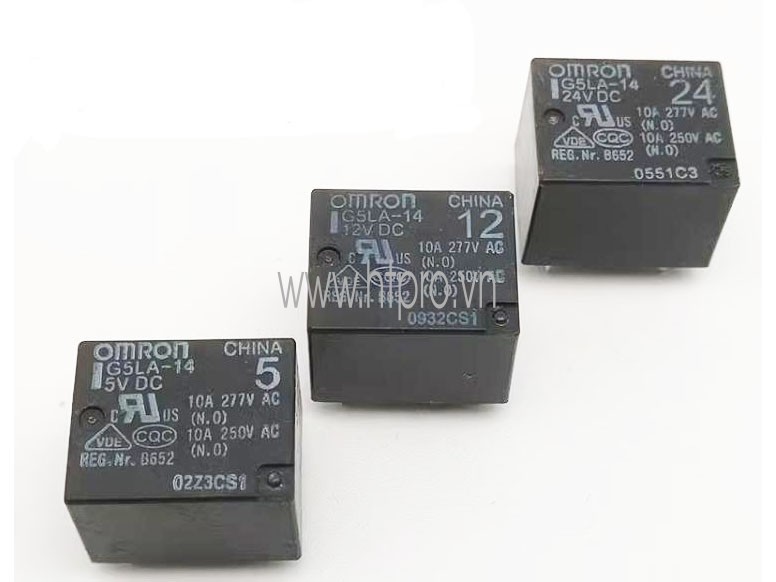 Relais G5LA-14-5VDC - 5V DC - 10A - 5 Broches - Neuf Sous Emballage