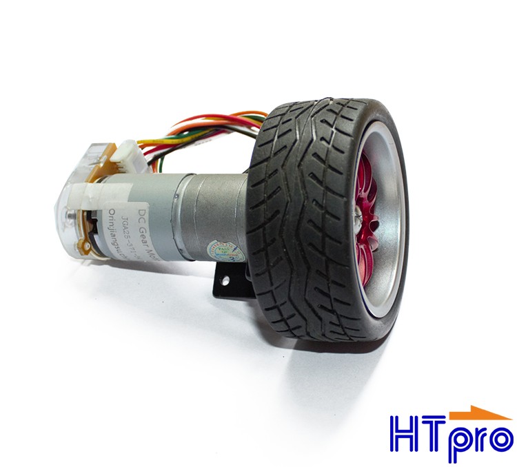 Động cơ DC servo encoder 334 xung A B có giảm tốc